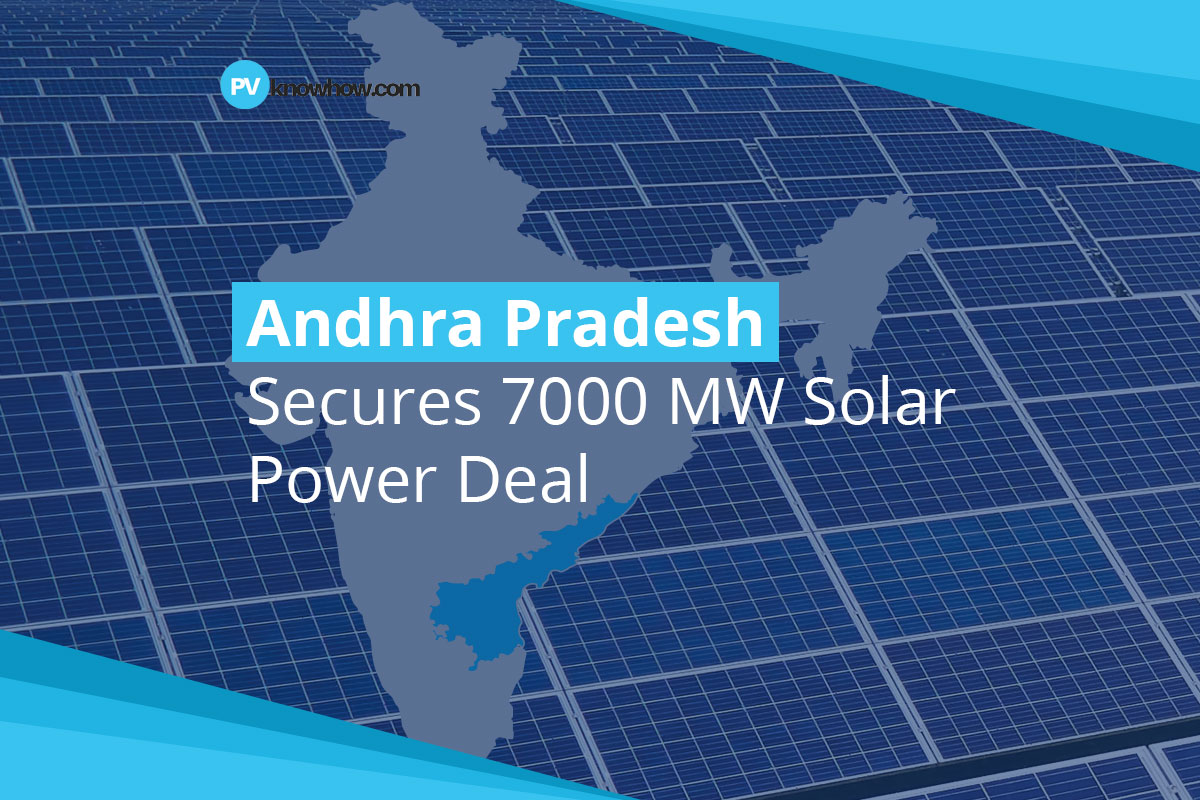 Andhra Pradesh Secures 7000 Mw Solar Power Deal