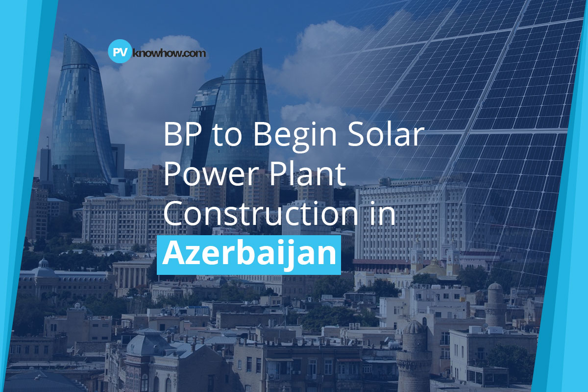 Azerbaijan solar power plant