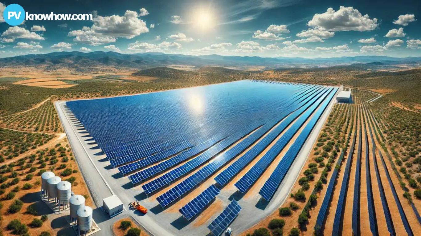 Concept image Enipeas solar project greece