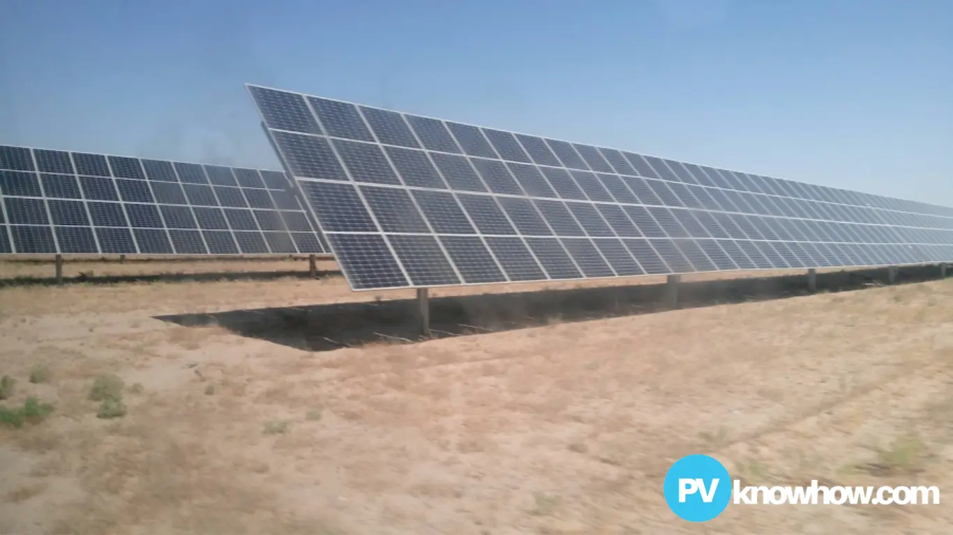 Navoi solar power plant