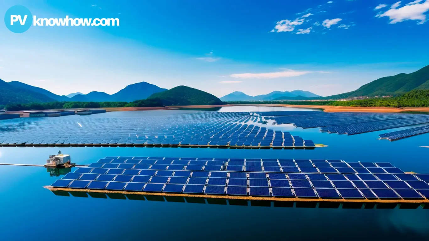 floating solar panels