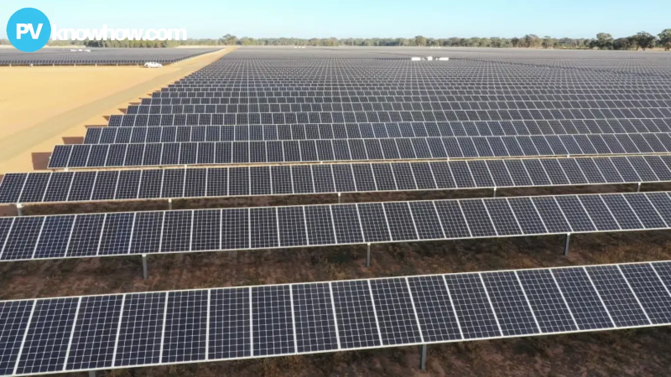 large-scale solar farm