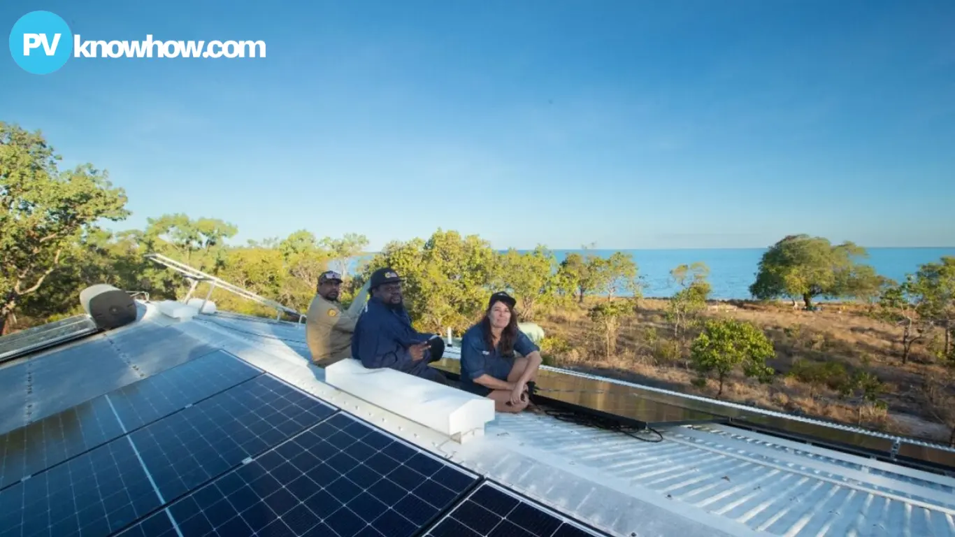 rooftop solar array