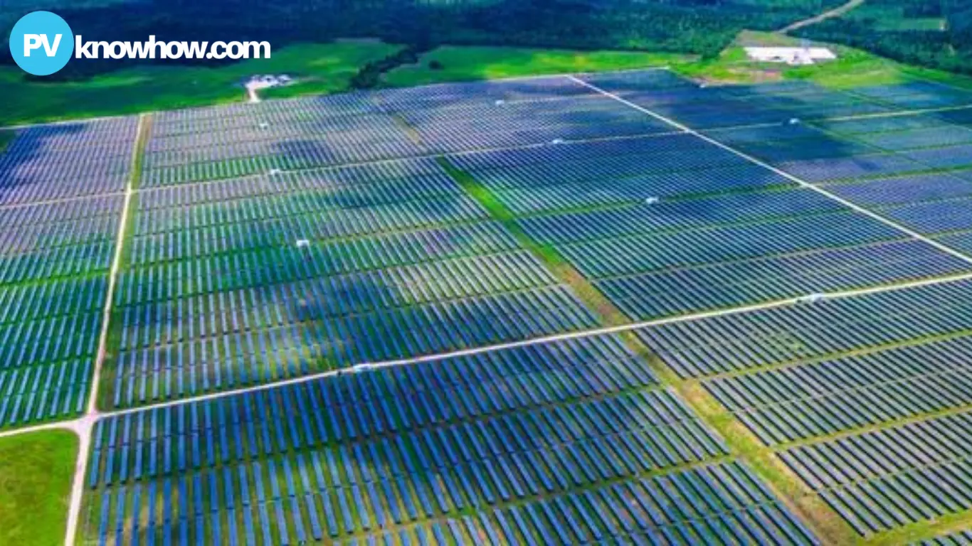 solar farm generate megawatts