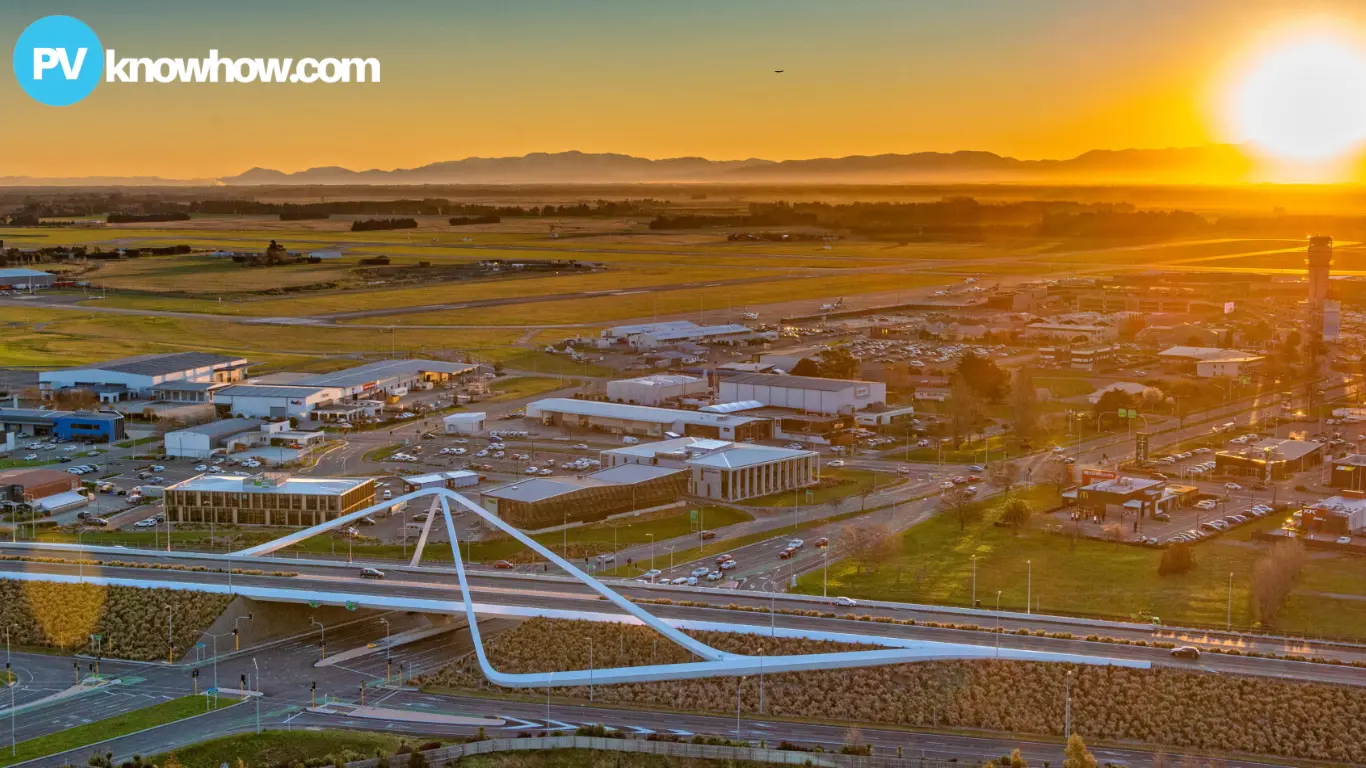 Kowhai Park solar project newzealand