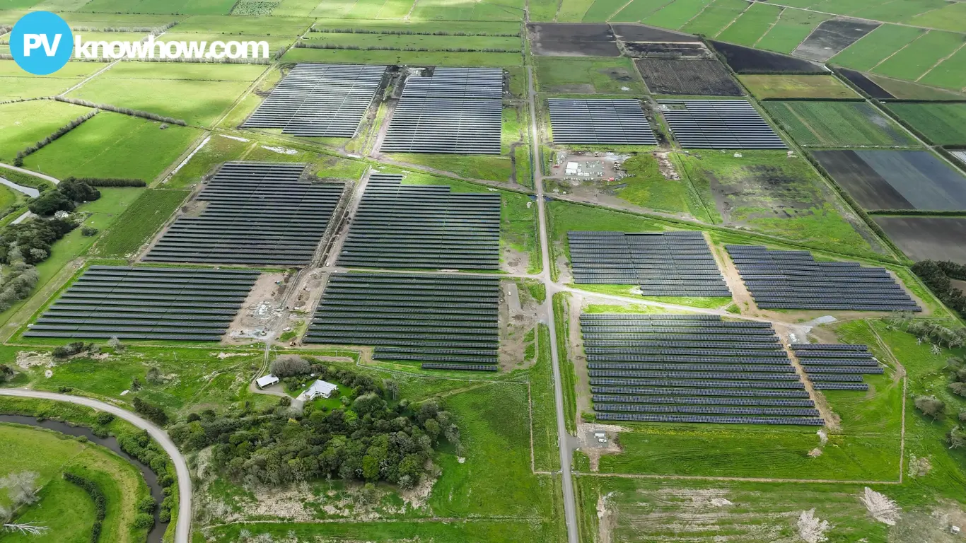 Solar farm New Zealand