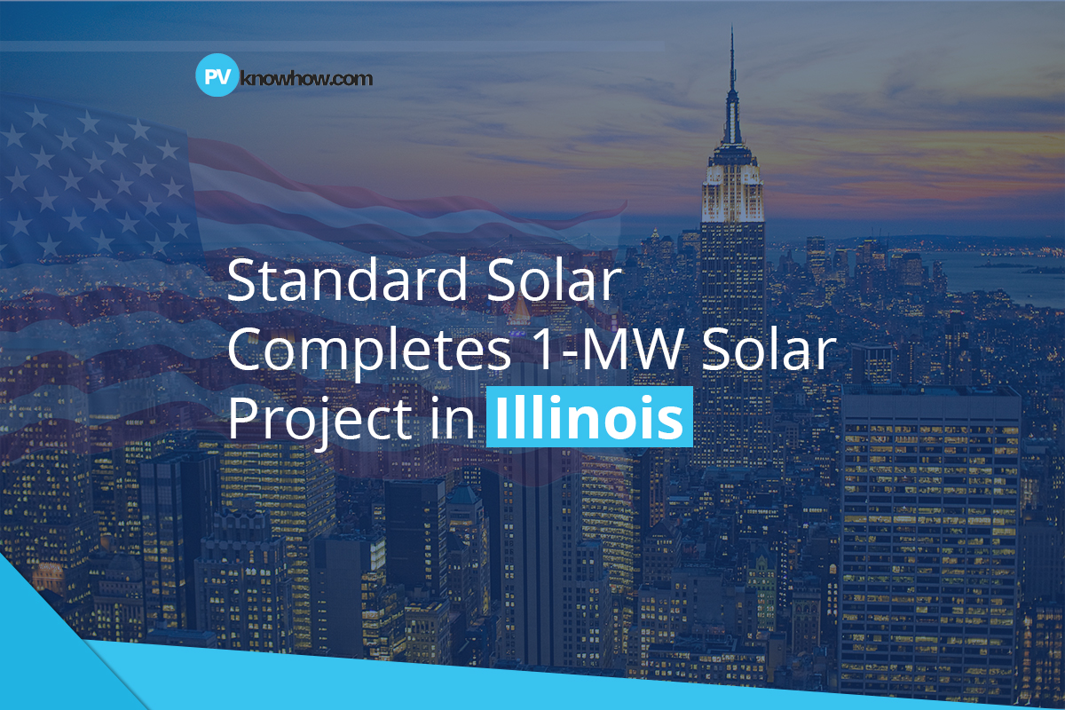 Standard Solar Completes 1-MW Solar Project in Illinois