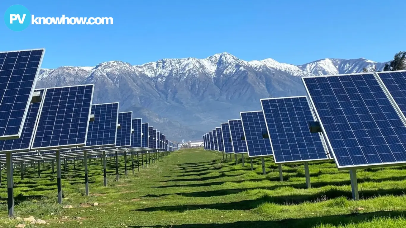 large-scale solar energy project Chile