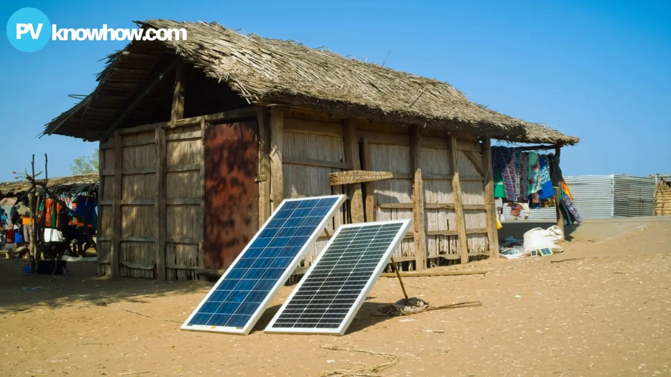 solar panels rural community