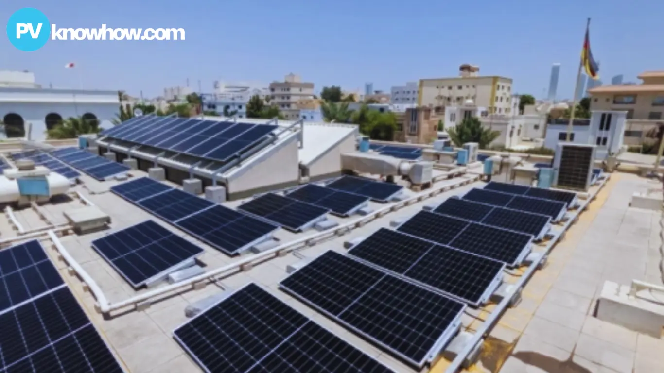 solar project at the German Embassy