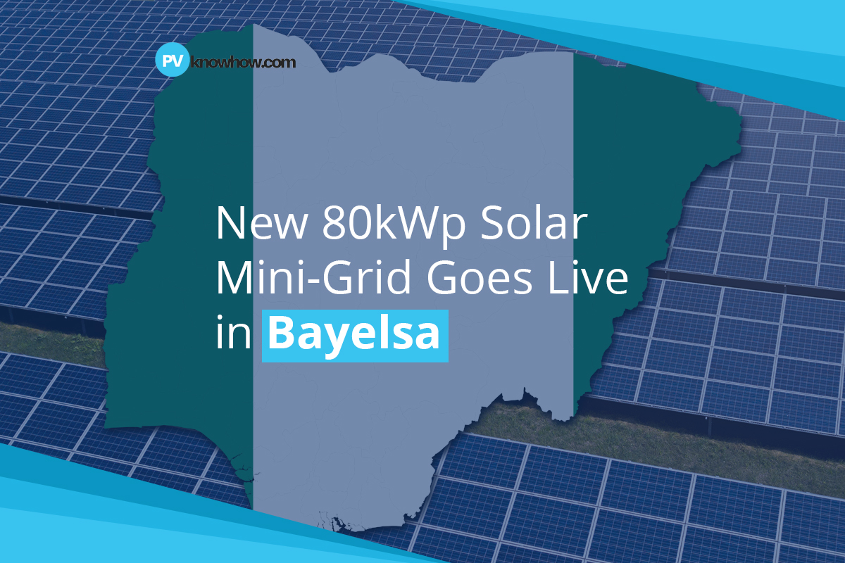 New 80kWp Solar Mini-Grid Goes Live in Bayelsa