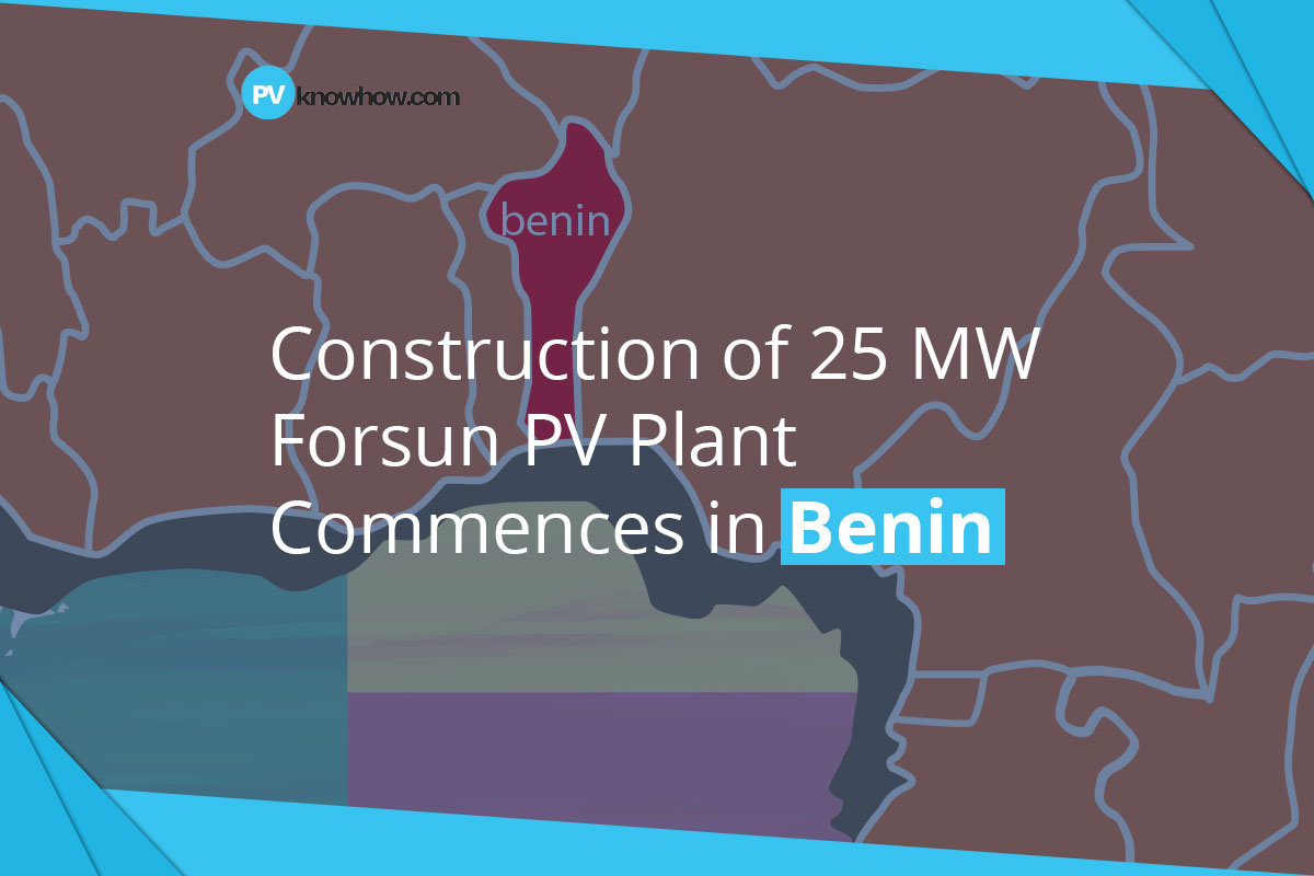 Benin Forsun PV Plant News