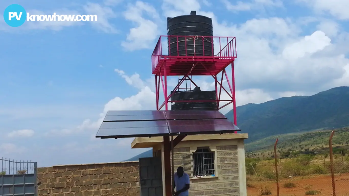 solar borehole project