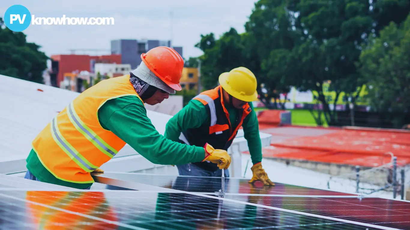 solar panel construction